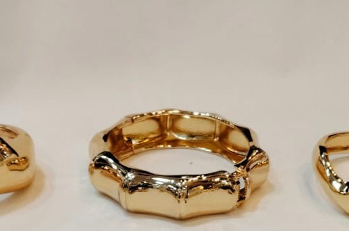 The Bamboo Sculpted Bracelet