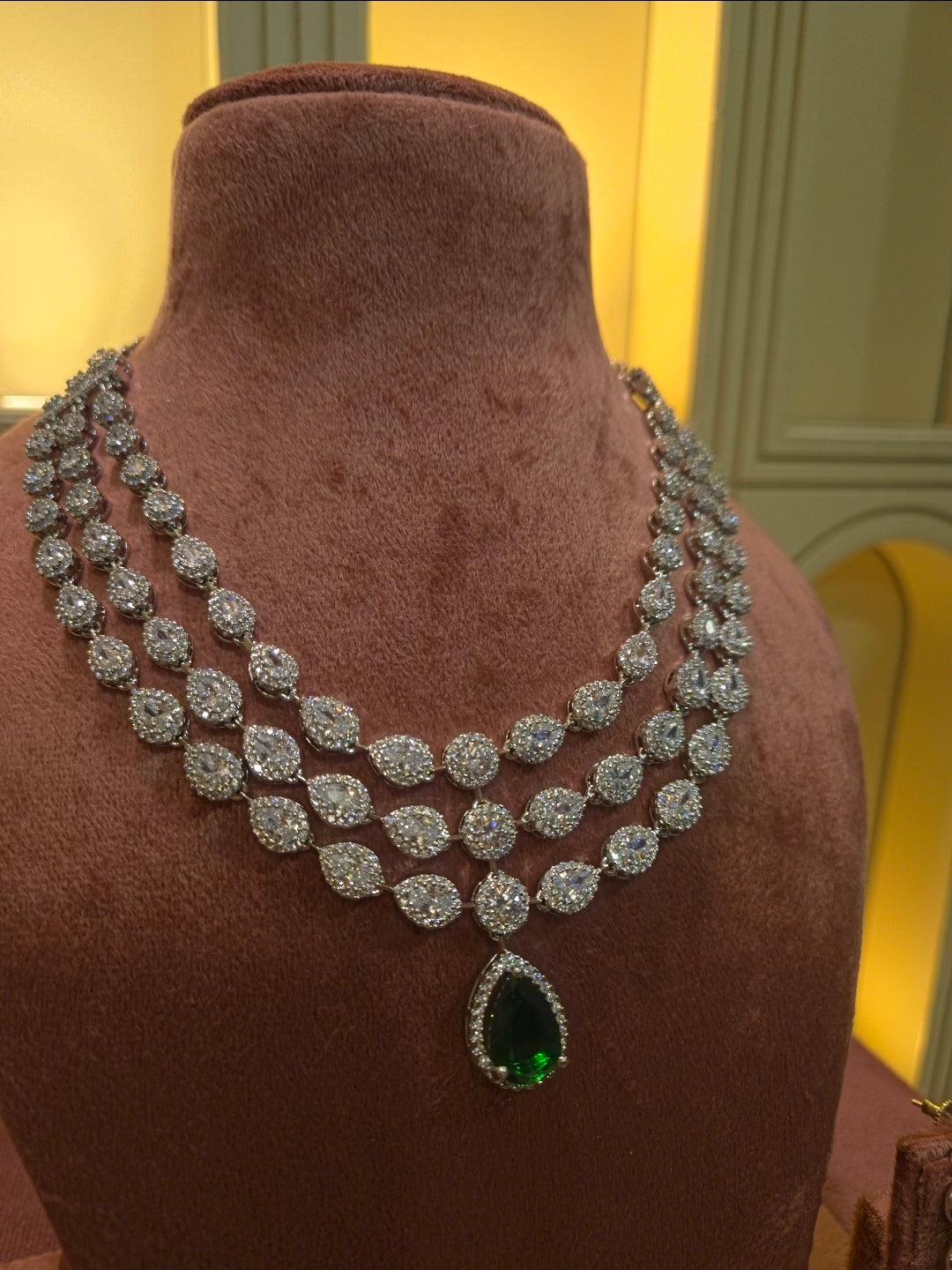The Emerald Empress: Triple-Tier Pave Grand Suite