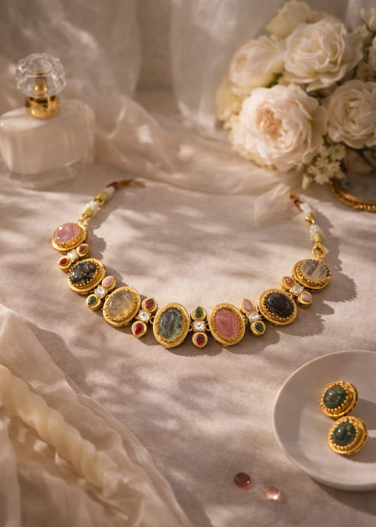 Aurelia Multigem Necklace