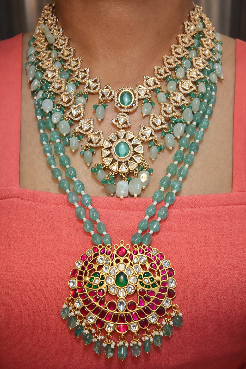 The Royal Mint & Aqua Heritage Bridal Ensemble