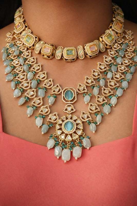 The Pastel Maharani Heritage Bridal Ensemble