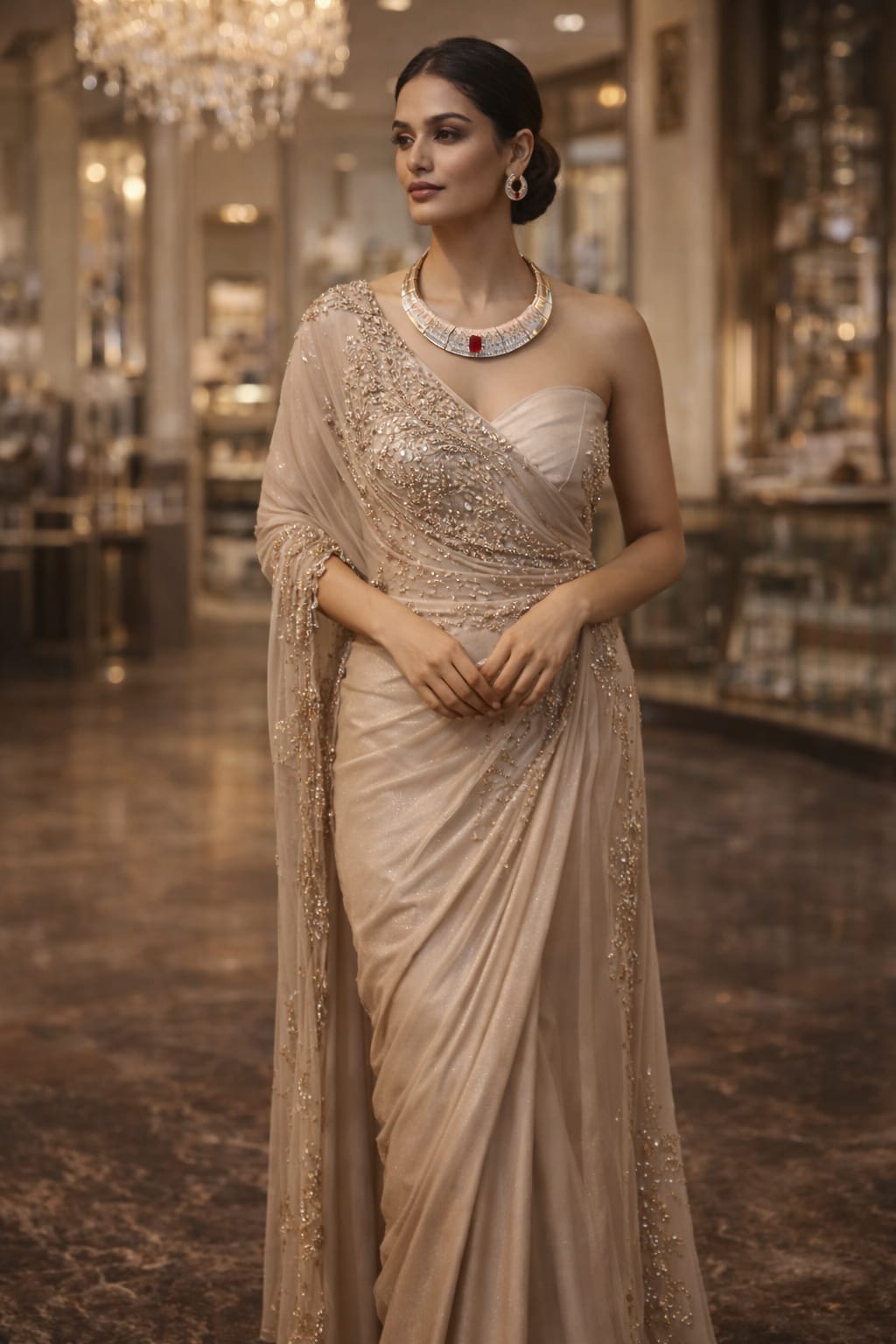 The Gatsby Ruby Mosaic Set