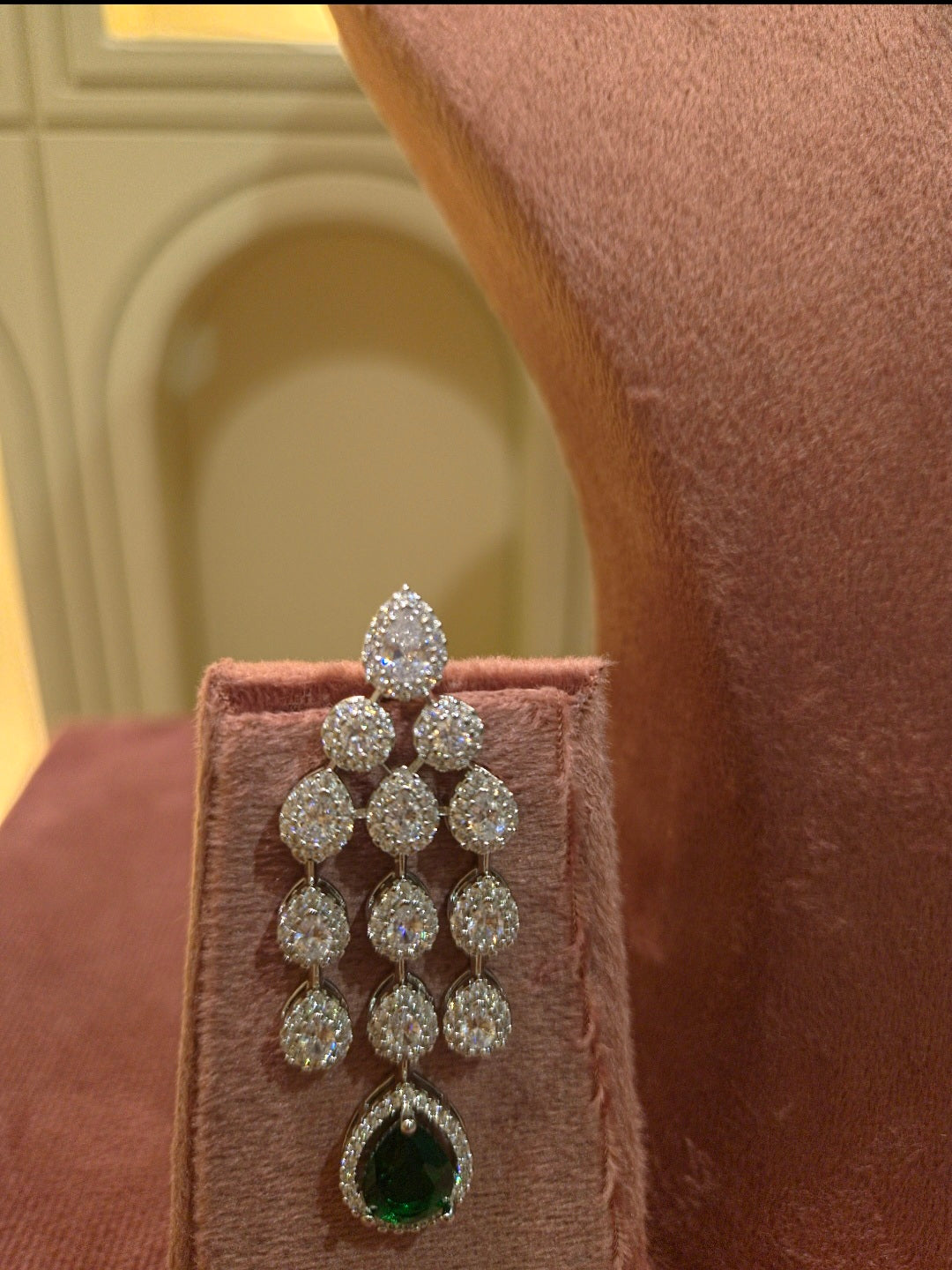 The Emerald Empress: Triple-Tier Pave Grand Suite