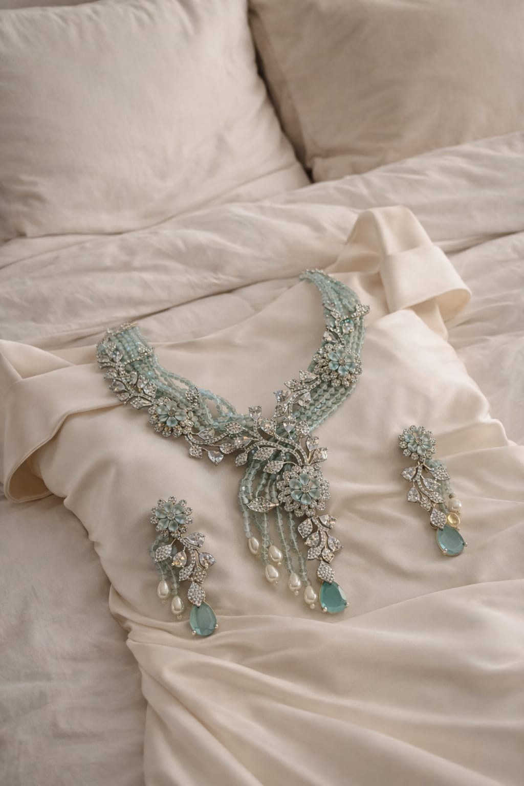 The Celestial Aqua Bloom Set