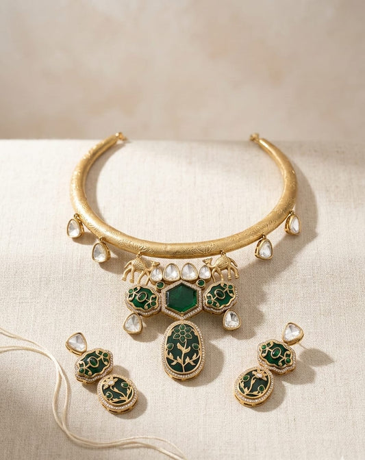 Marwari Caravan Heritage Necklace Set
