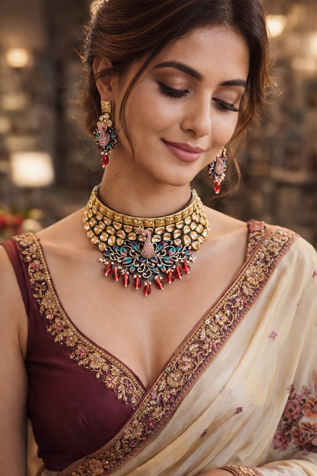 The Neel-Aura Antique Choker Set