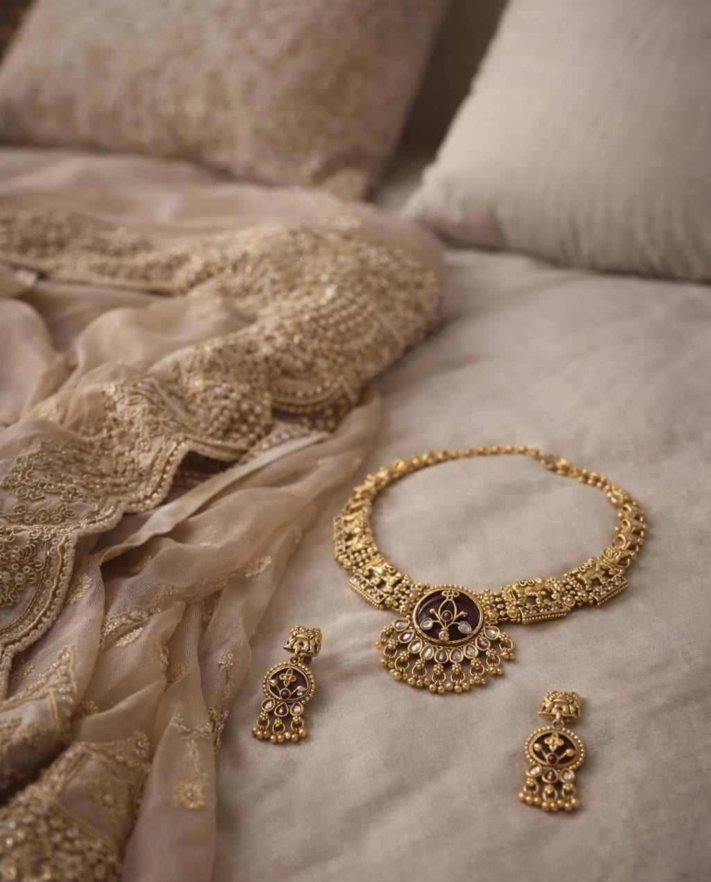 The Gaja-Lakshmi Antique Heritage Set