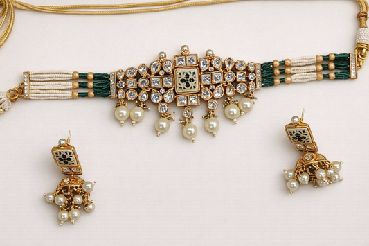 The Vrinda Antique Choker Set