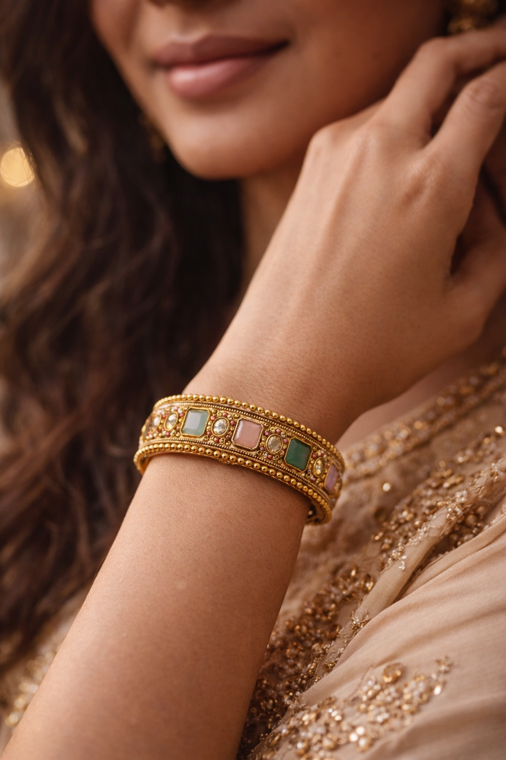 The Avni Pastel Heritage Bracelet Pair