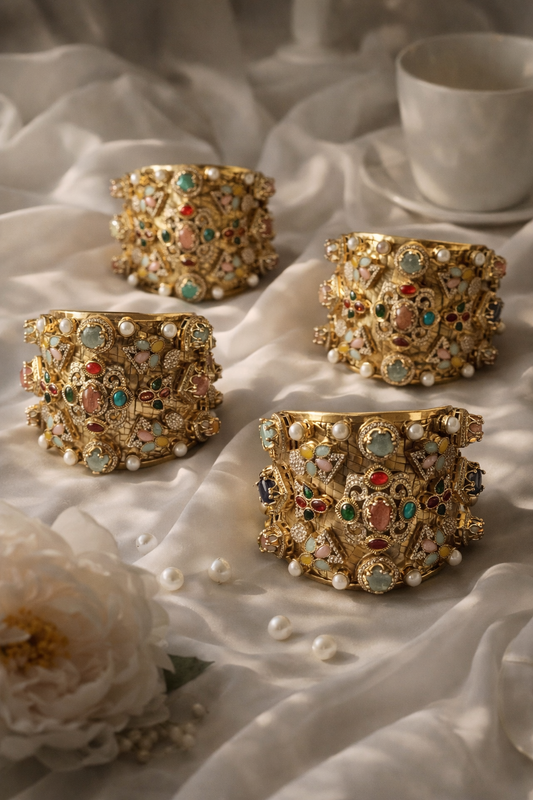 The Navratna Imperial Heritage Cuff
