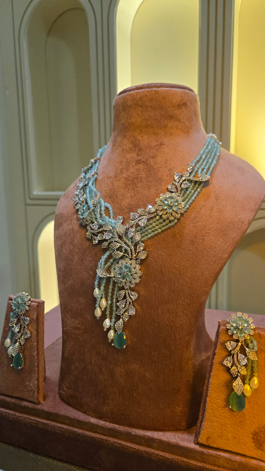 The Celestial Aqua Bloom Set