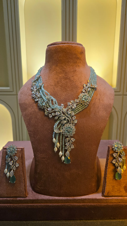 The Celestial Aqua Bloom Set