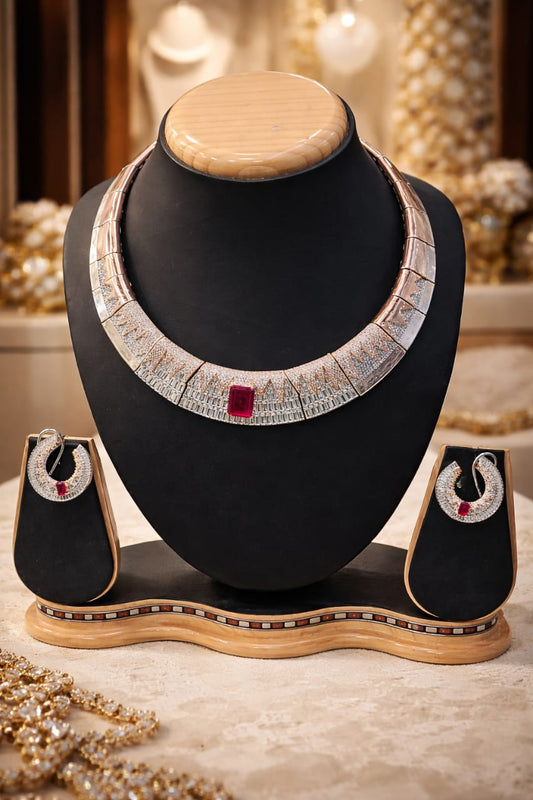 The Gatsby Ruby Mosaic Set