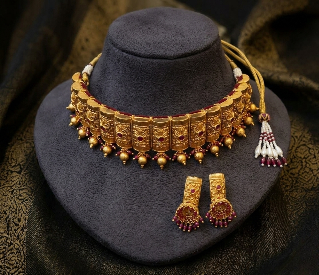 The Svarna Kriti Choker Set
