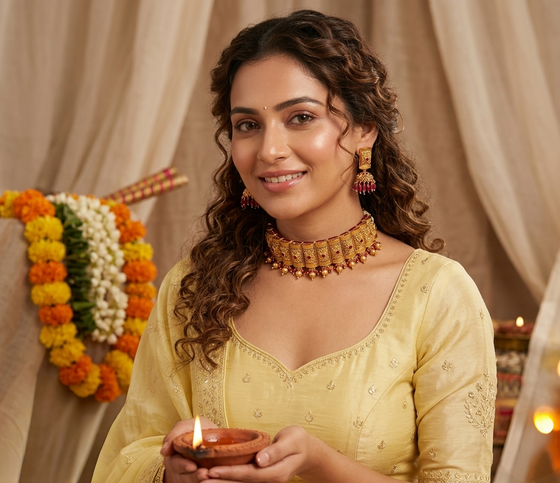 The Svarna Kriti Choker Set