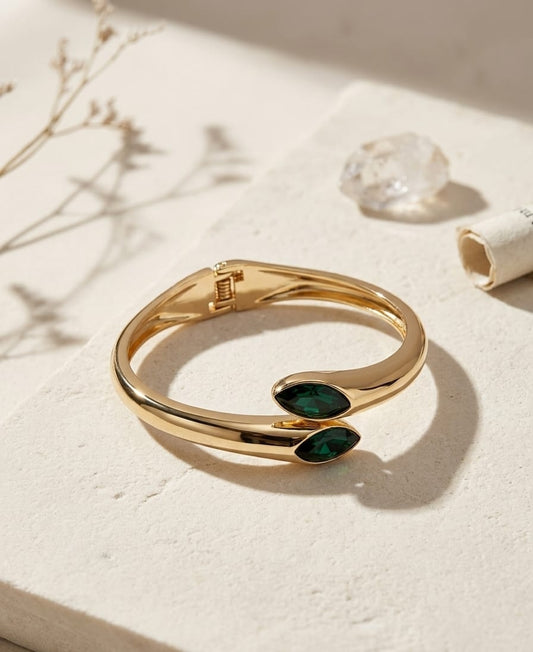 Marquise Verdant Cuff