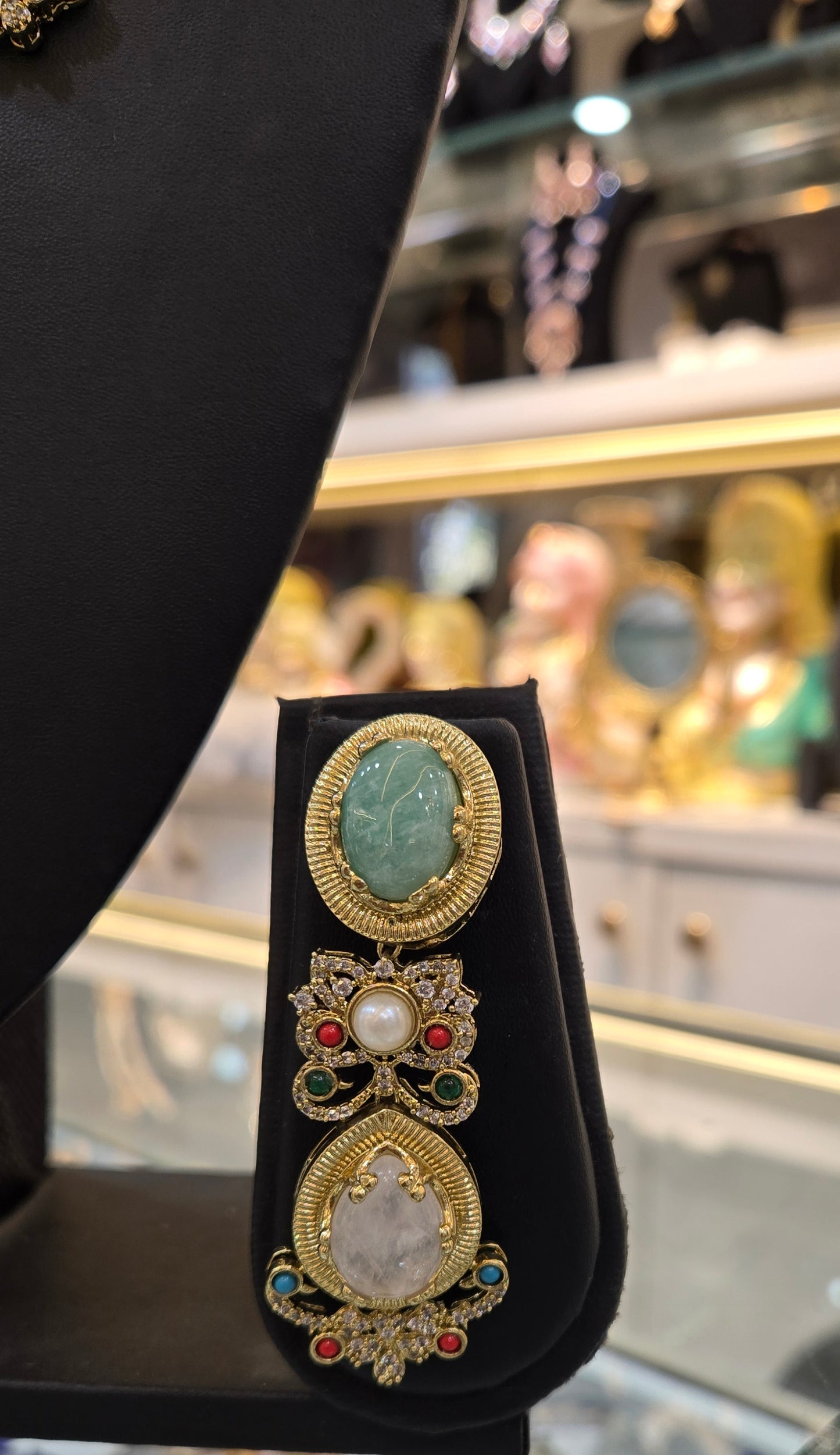 The Vasudha Pastel Heritage Bib Set