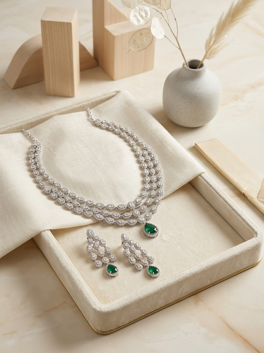 The Emerald Empress: Triple-Tier Pave Grand Suite