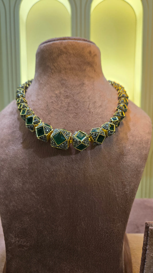 Emerald Prism Royal Choker