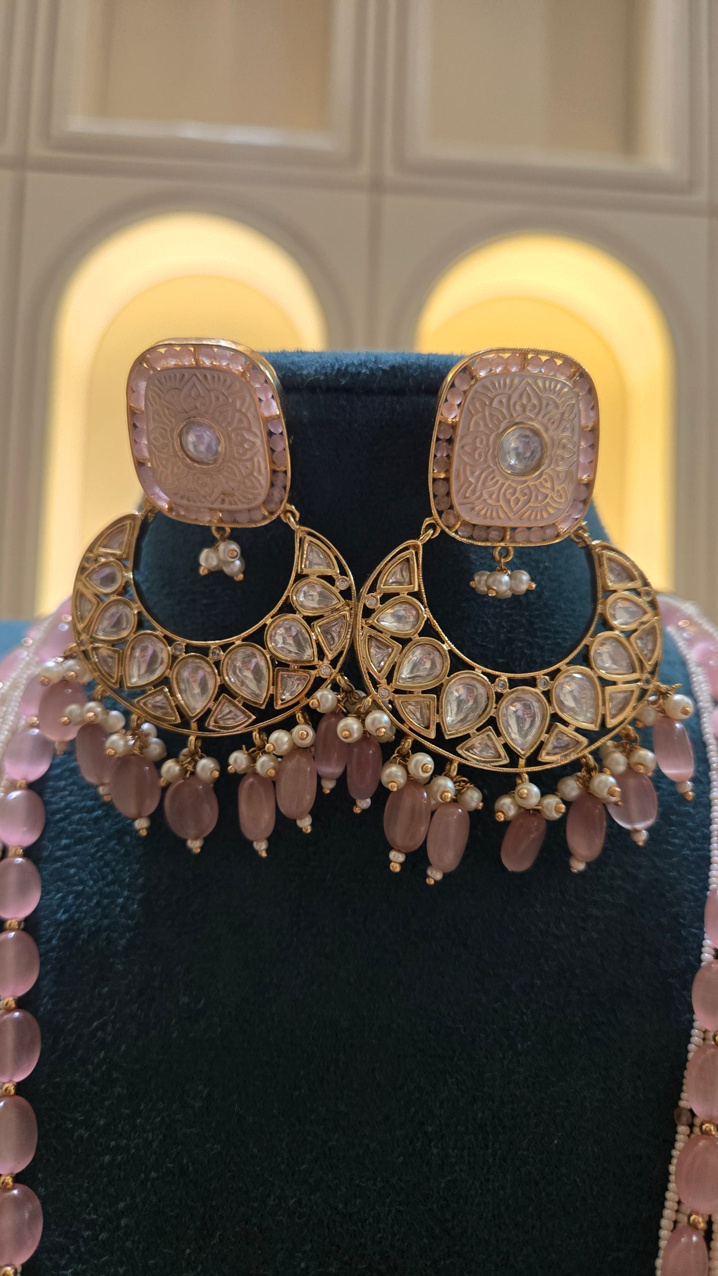 Blush Maharani Kundan Haar