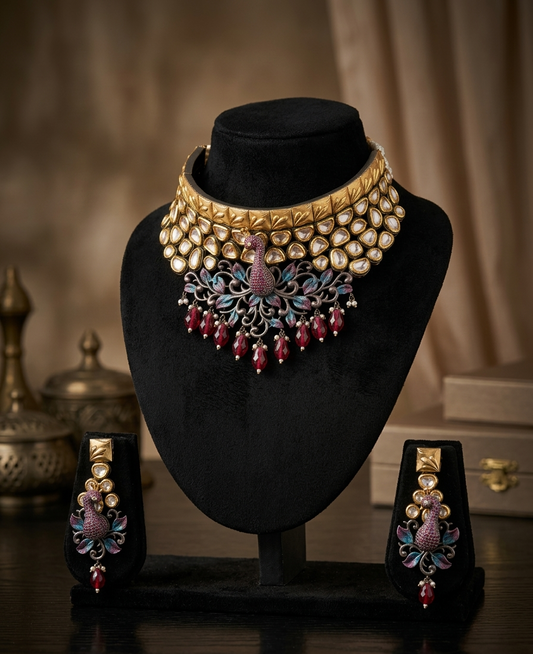 The Neel-Aura Antique Choker Set