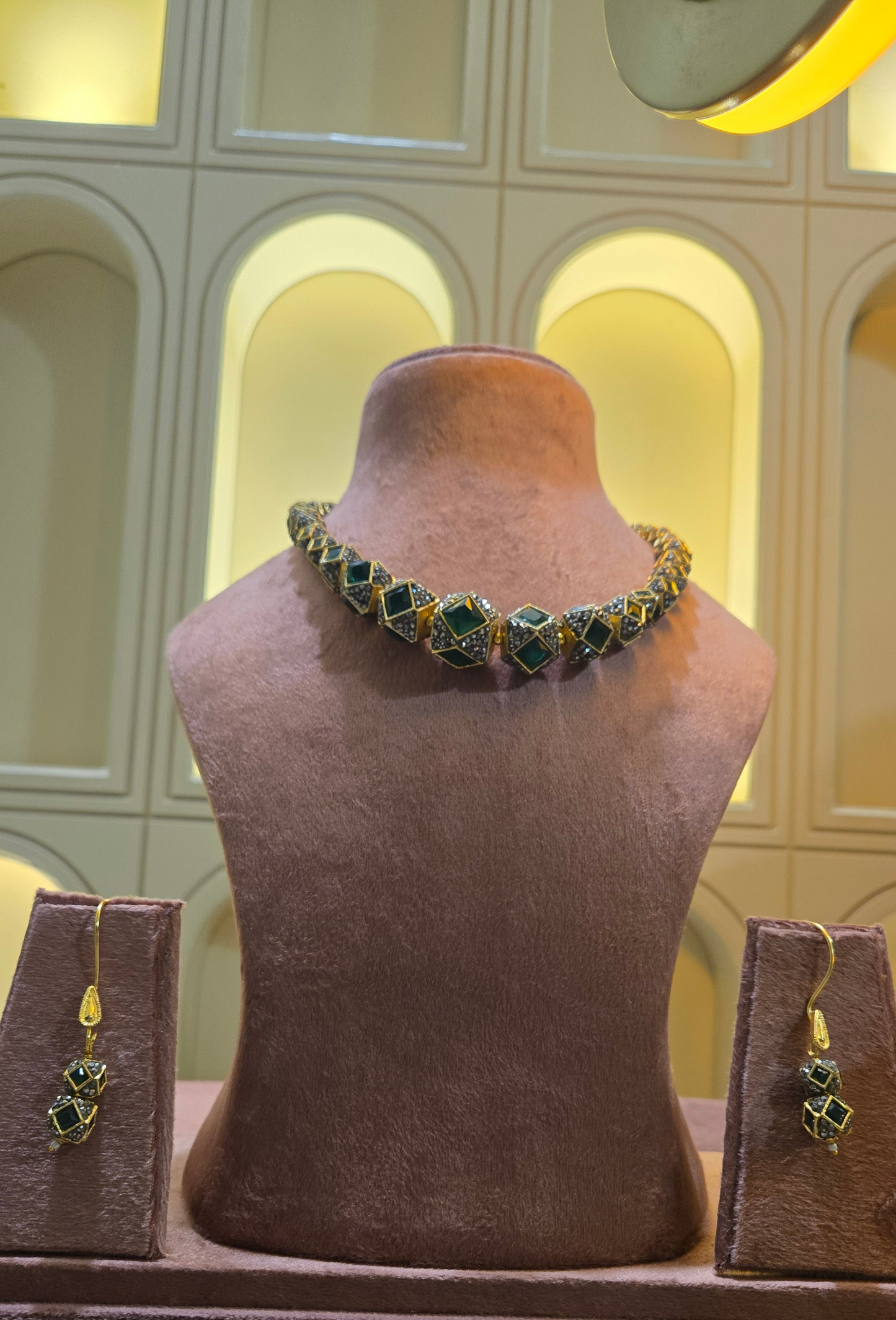 Emerald Prism Royal Choker