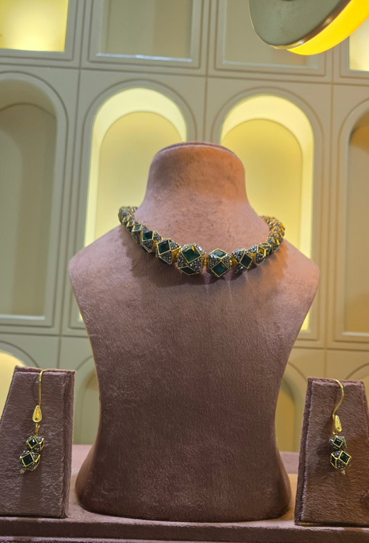Emerald Prism Royal Choker