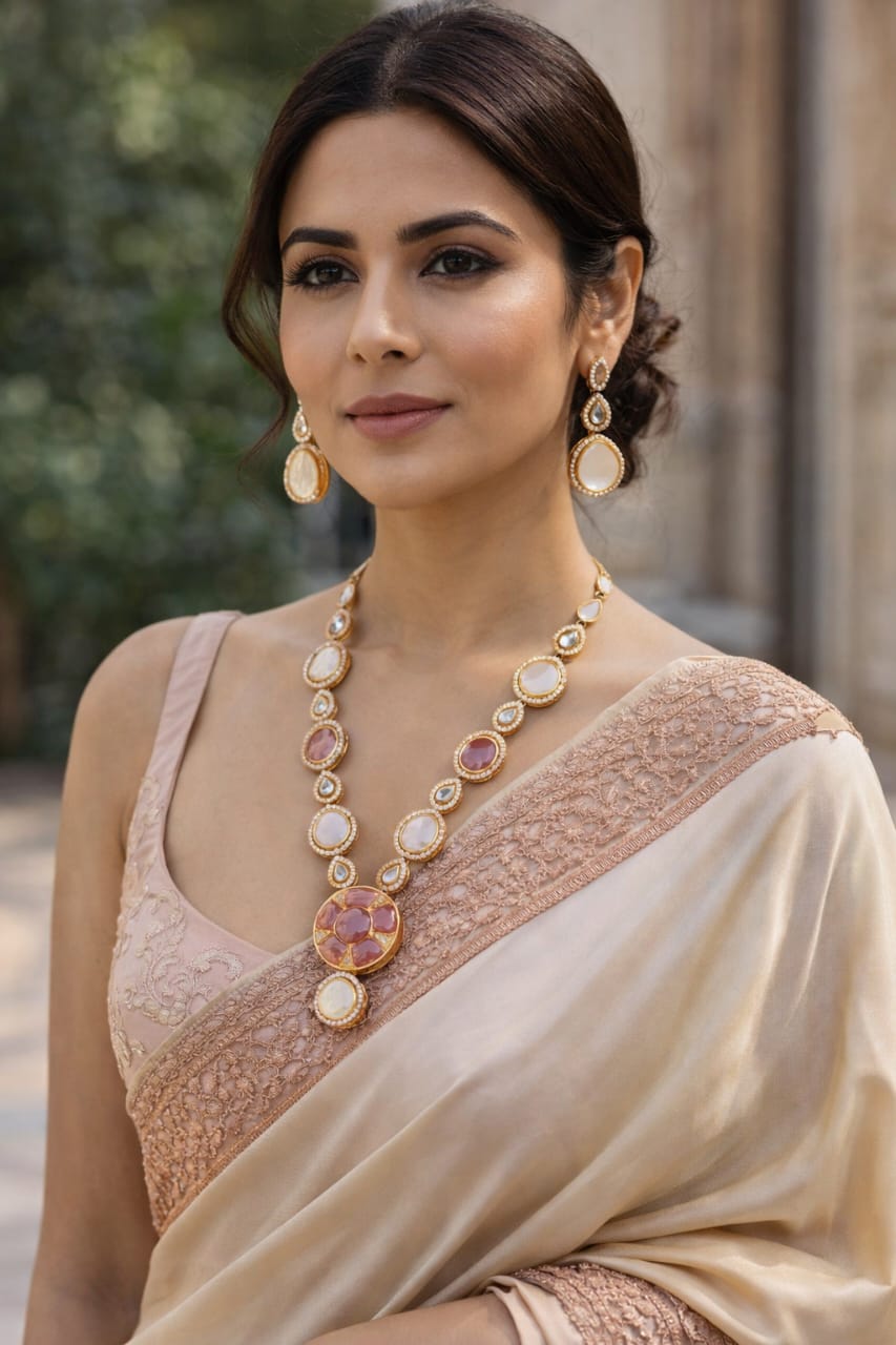 The Roseate Moonstone Mala