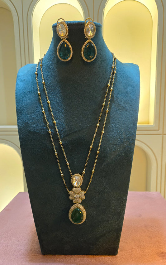 The Emerald-Elysian Heritage Regent Necklace