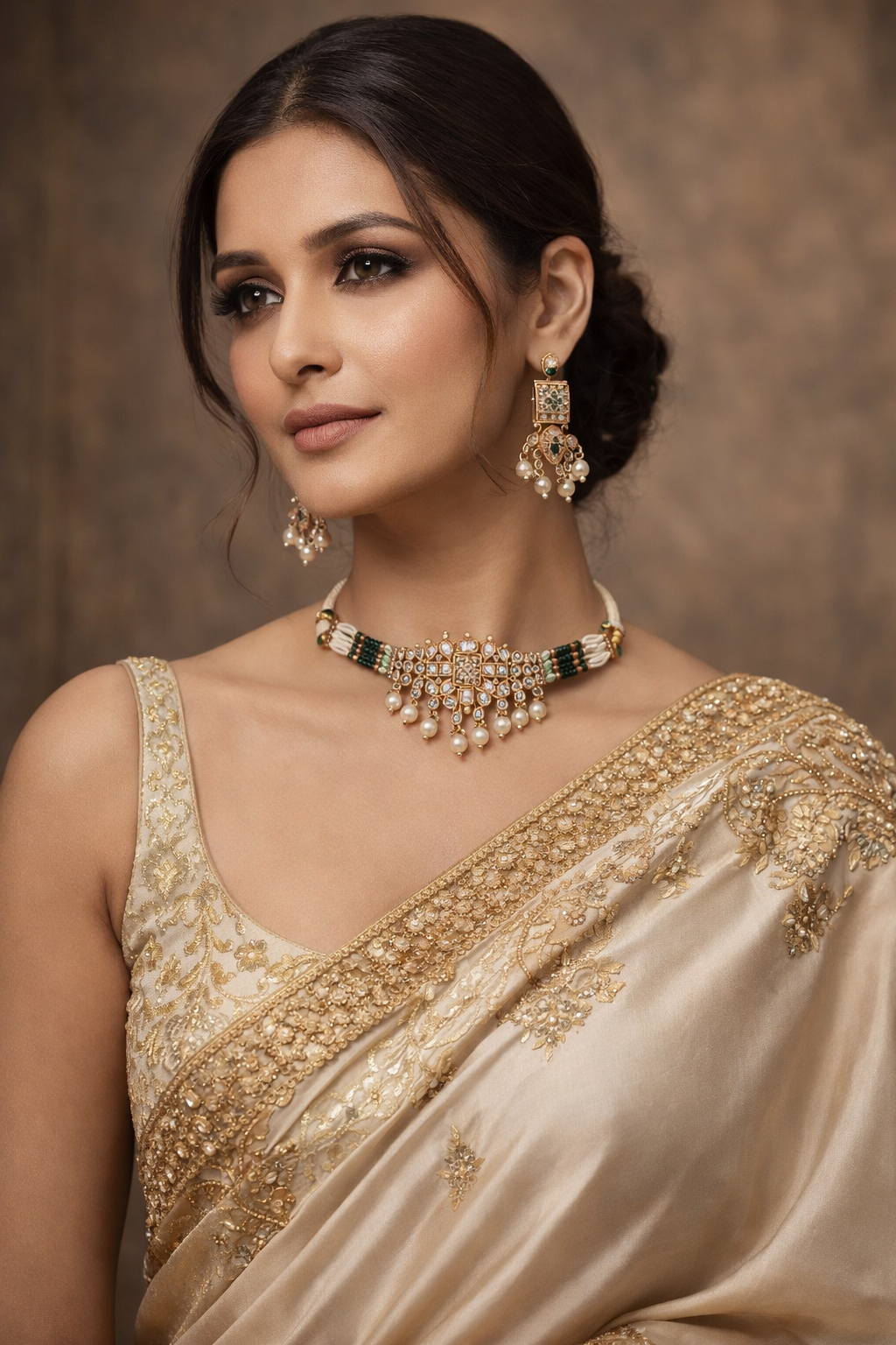 The Vrinda Antique Choker Set