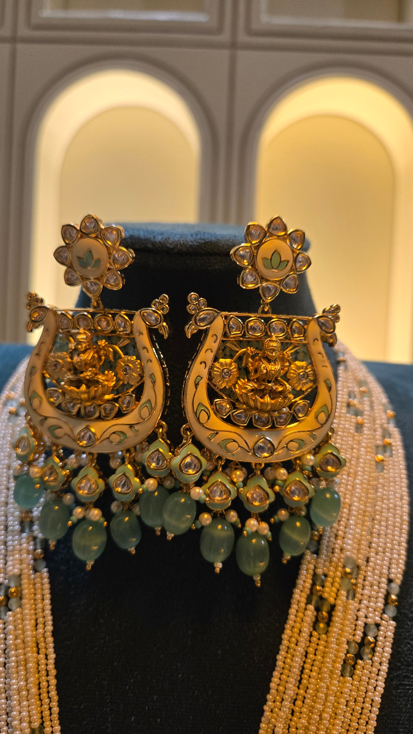 The Lakshmi Meenakari Rani Haar Set