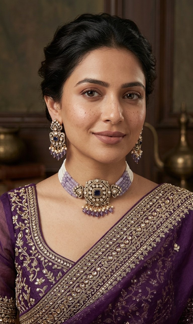 The Amethyst-Aria Heritage Choker