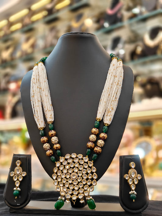 The Mandala Moon Pearl Haar