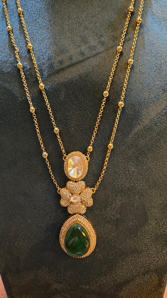 The Emerald-Elysian Heritage Regent Necklace