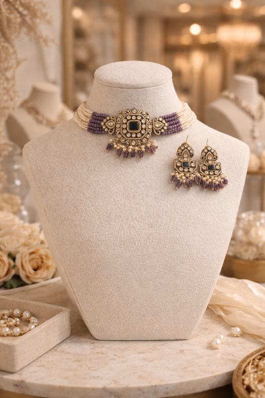 The Amethyst-Aria Heritage Choker