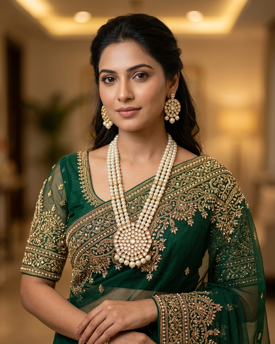 The Mukta-Suryam Heritage Regent Necklace